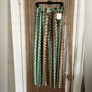 Becca Many Bay Knit Cover-up - Grass Multi